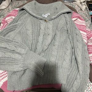 Grey Bandit grey sweater, size medium